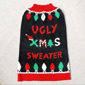 Dog Ugly Christmas Holiday Sweater Pet Clothes Nwt